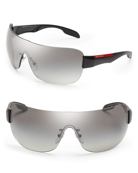 prada sport shield white sunglasses ps07hs sps|Prada Sport Sps In Men's Sunglasses for sale .